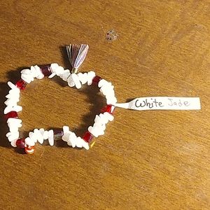 Genuine Gemstone stretch bracelet